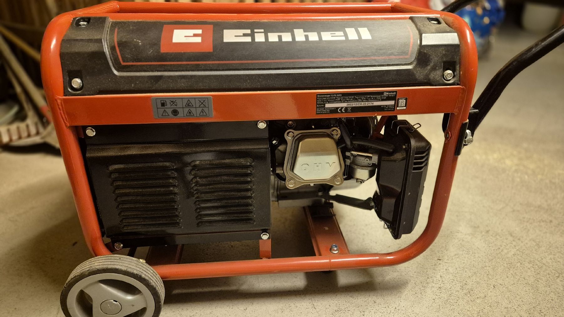 Einhell Generatori di corrente: Einhell Stromgenerator TC-PG 35/E5 - Top Zustand! – Nuovo (secondo la descrizione) da Tann venduto da Carvinklein 5