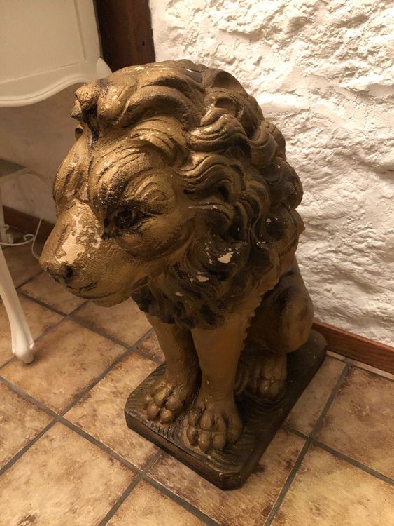 Löwe für Garten Kaufen auf Ricardo