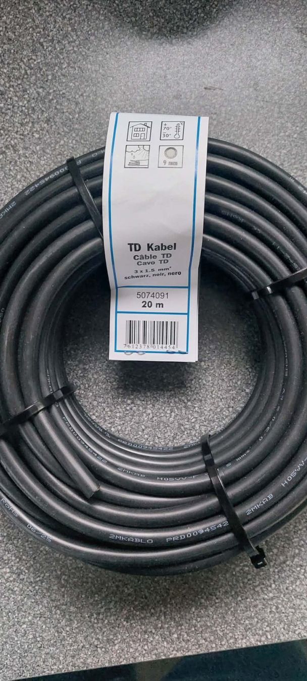 Cavi: TD Kabel 3 x 1.5 mm2 – Nuovo e nell'imballaggio originale da Liestal venduto da valentin101