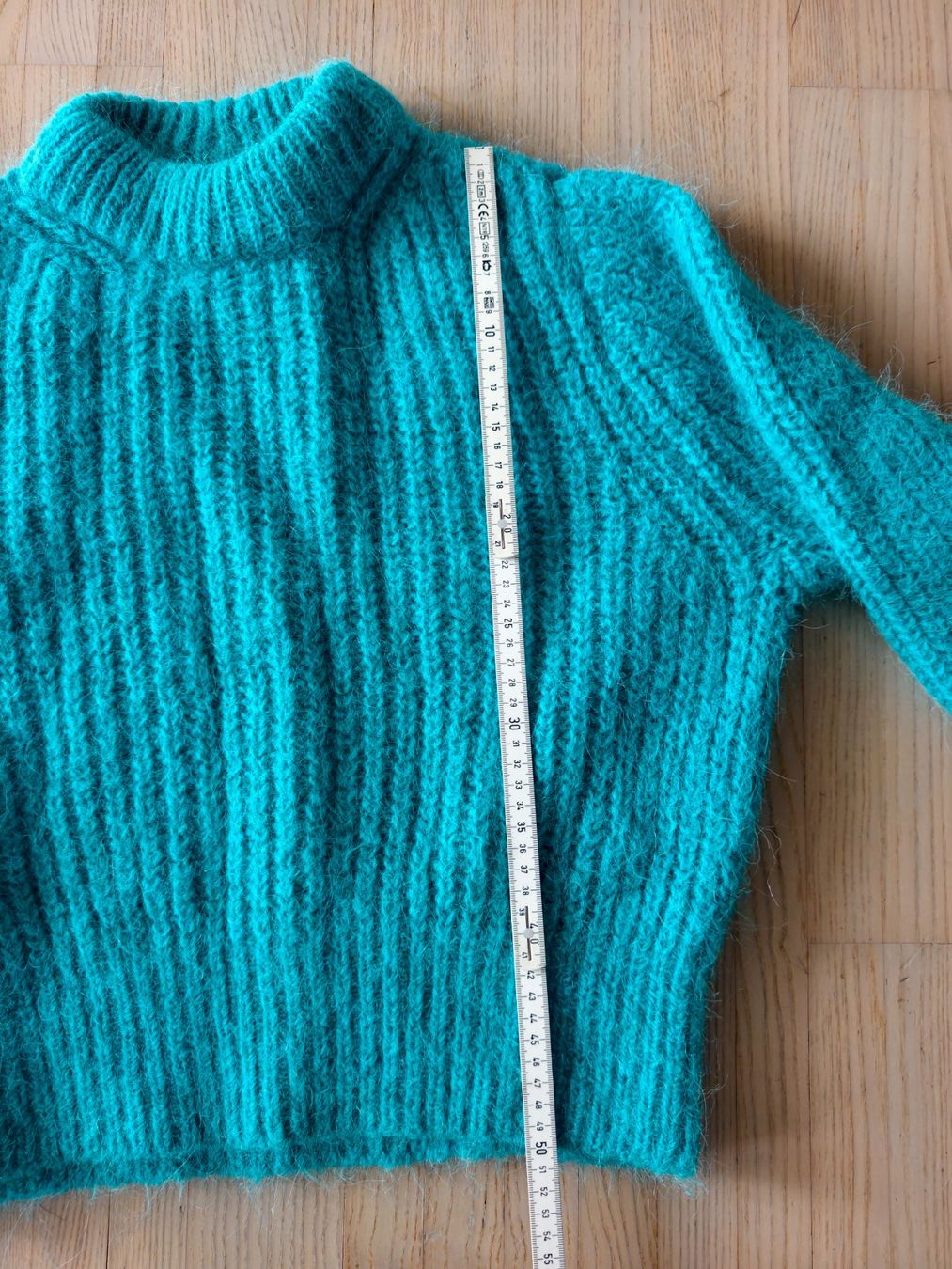 H&M Maglioni & Felpe: Alpaka Pullover Gr. M türkis – Usato da Berg TG venduto da Persefona 4