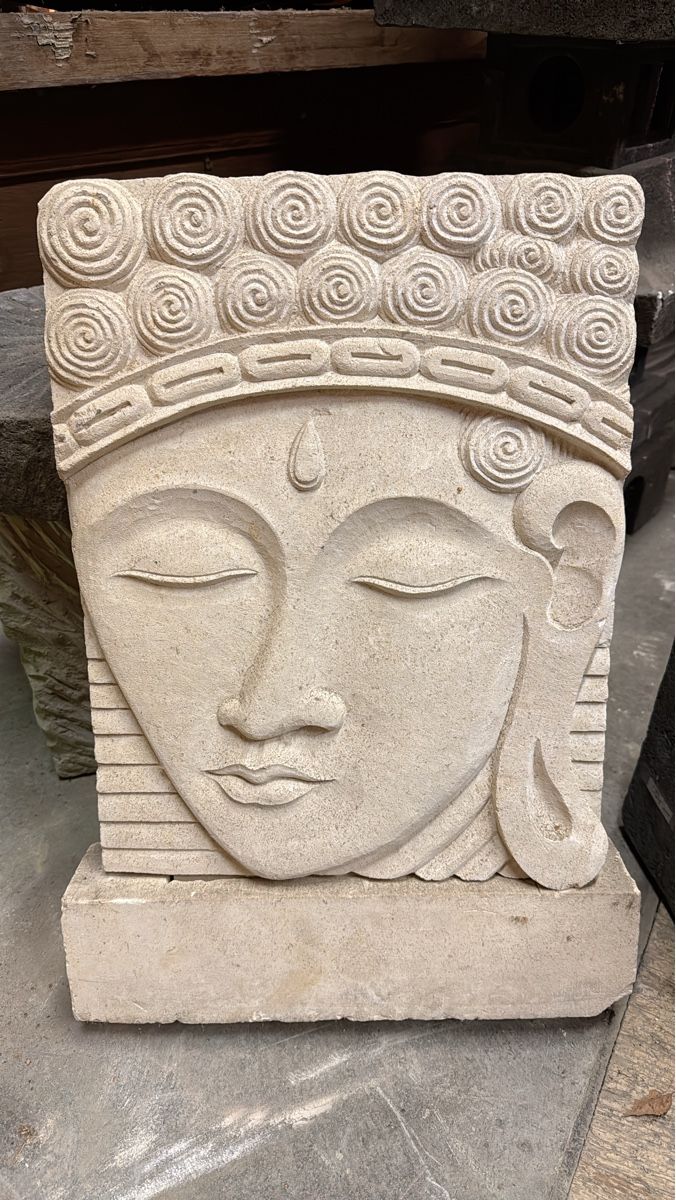 Sculture & Statue: Wunderschöne Buddha Sandstein Relief - Einzigartig – Nuovo (secondo la descrizione) da Ermatingen venduto da angels.east