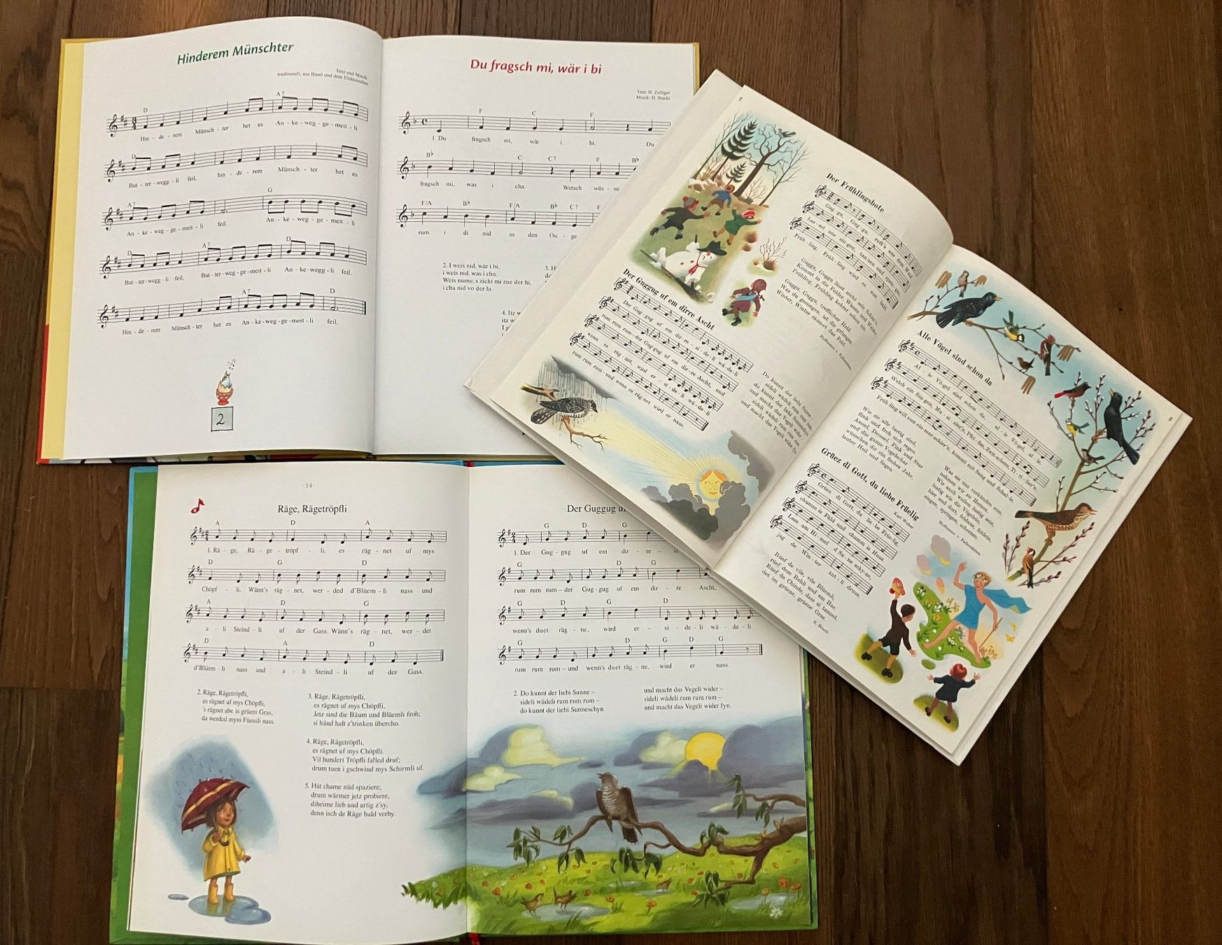 Libri: Kinderlieder Set 3 Bücher – Usato da Muri AG venduto da nux22 1