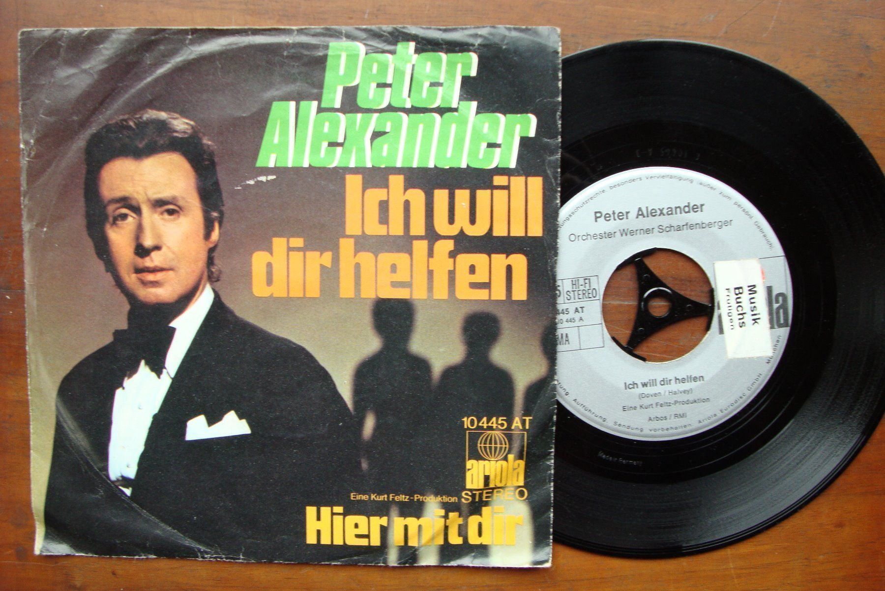 Dischi in vinile: PETER ALEXANDER - ICH WILL DIR HELFEN – Usato da Bern venduto da Uli_10_11