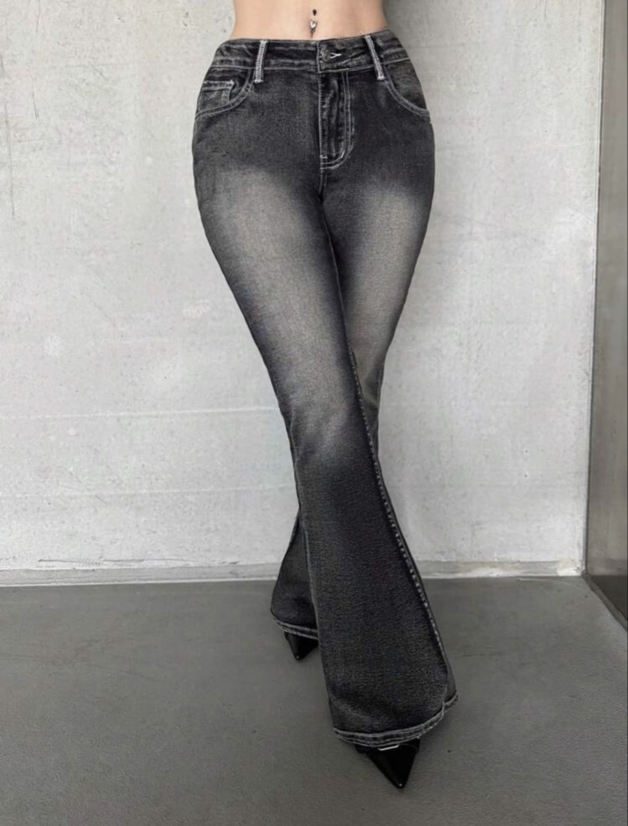 Jeans: Damen Jeans Schlaghose Grösse S neu – Nuovo (secondo la descrizione) da Schaffhausen venduto da non_2vnn 3