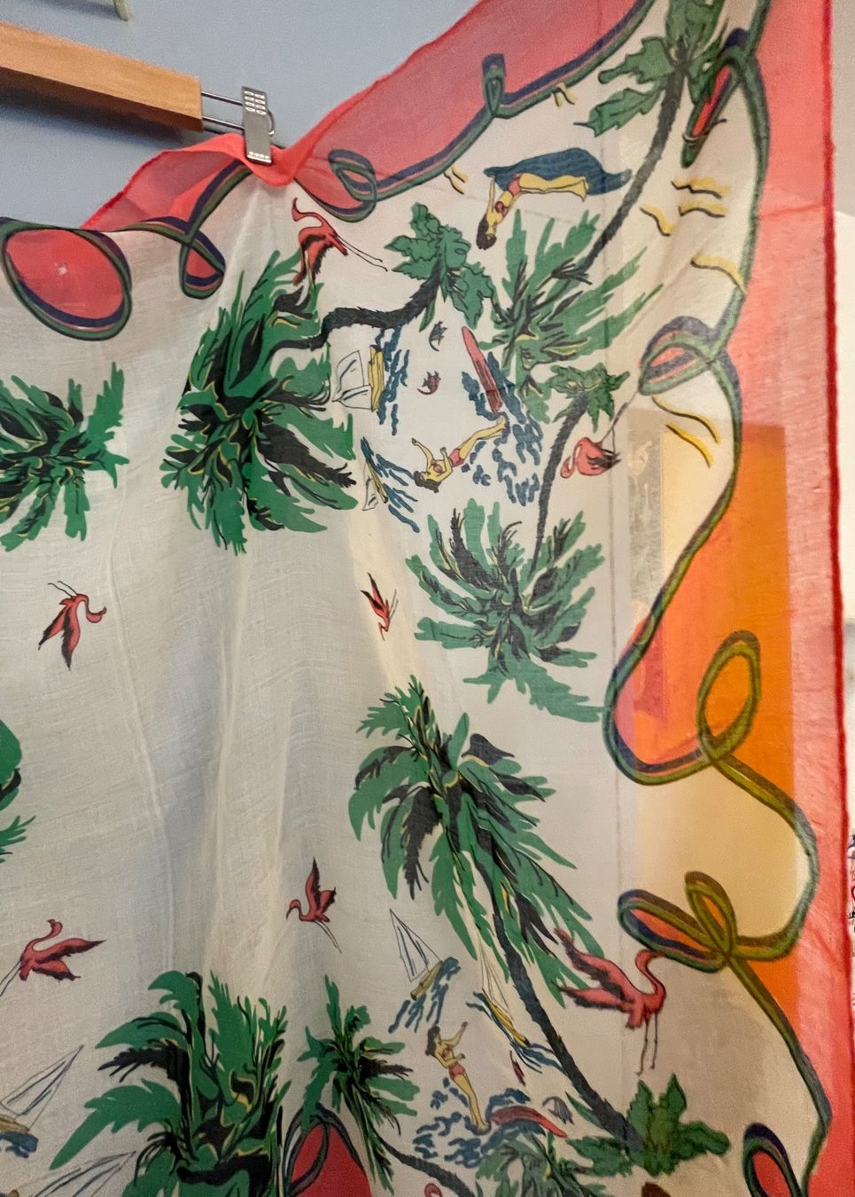 Foulard & Sciarpe: grosses leichtes Baumwolltuch – Usato da Zürich venduto da Pudelkerne 4