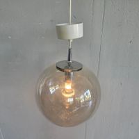 70s Kugellampe Hängelampe Pendelleuchte Vintage Ceiling Lamp