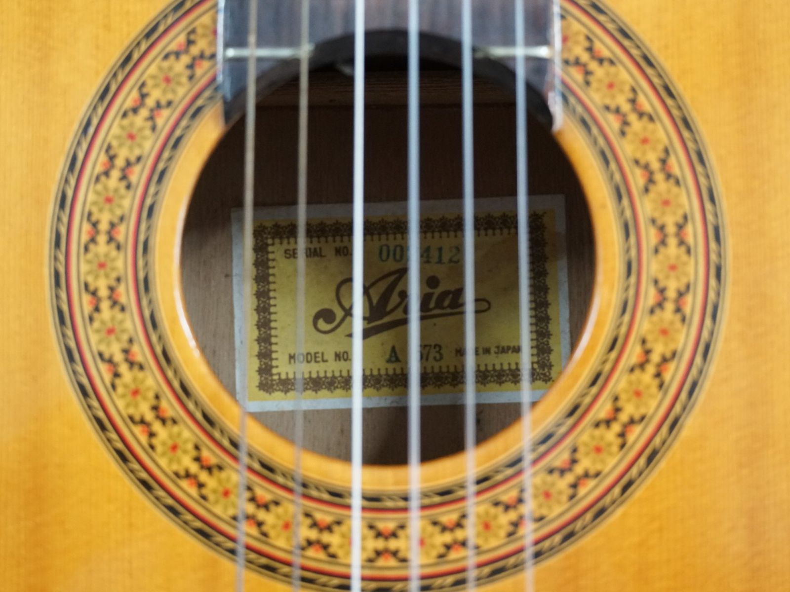 Aria Musikinstrumente: Aria A 573 (Gitarre) – Gebraucht aus Rüti ZH von Restwert_Rueti_ZH 9