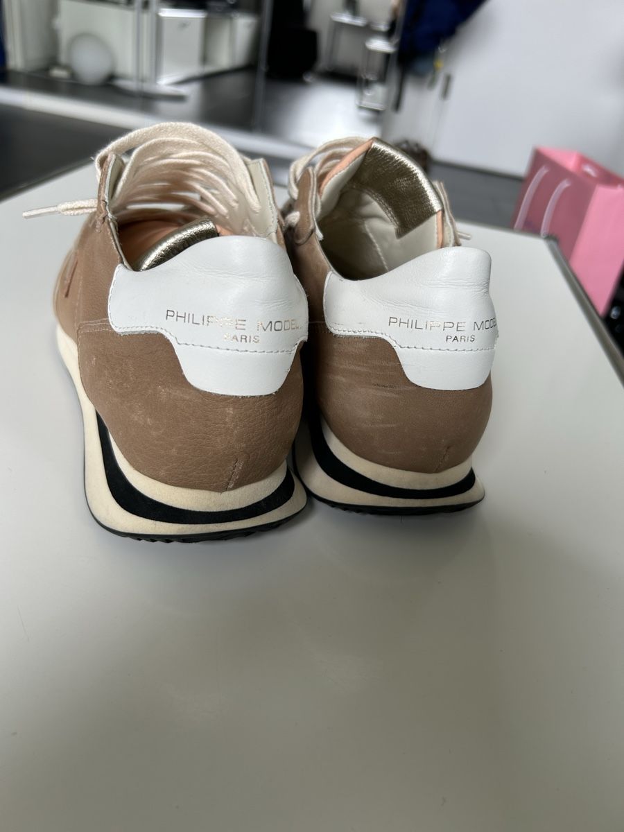 Scarpe da donna: Philippe Model Sneaker Damen 41 beige hellbraun – Usato da Basel venduto da kitu 7