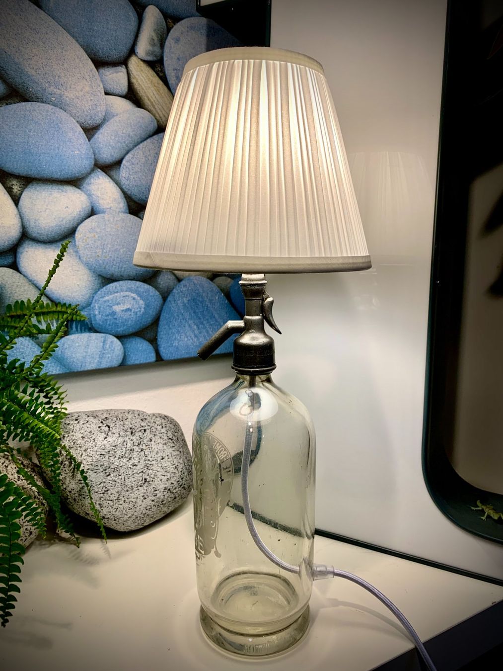 Lampade: Siphon-Flaschen -Lampe – Usato da Langnau am Albis venduto da vmff 5