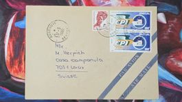 CL32 Enveloppe + Timbre Senegal 1988