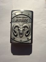 Zippo Feuerzeug Aries Widder Sternzeichen Gravur Metall 