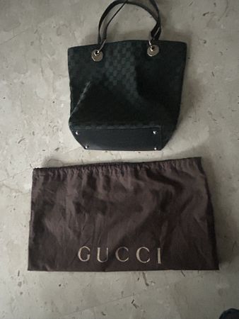 Borsa Tote Gucci in Tessuto GG con Sacca Antipolvere