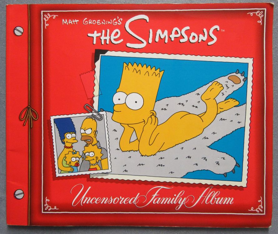the Simpsons Uncensored Family Album Comic in englisch Kaufen auf