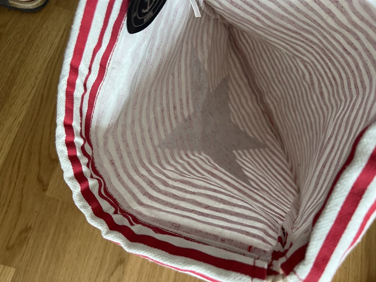Zaini: Summer Bag - Nautical Stripes - Red and White – Nuovo e nell'imballaggio originale da Zürich venduto da mit_npn7 3