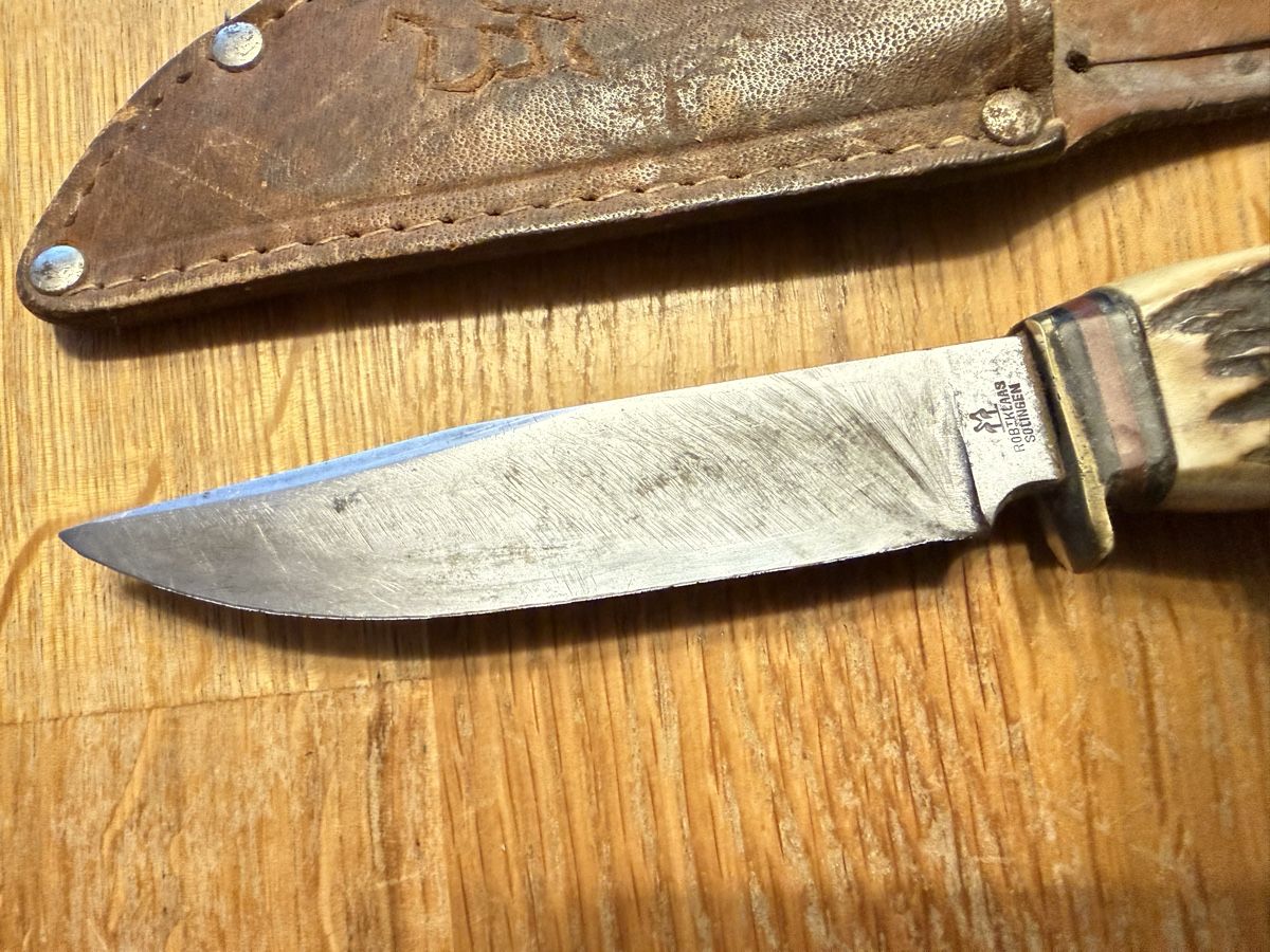 Solingen Zubehör: Jagdmesser Robert Klaas Solingen Antikes Messer – Gebraucht aus Goldach von Messerguru 2