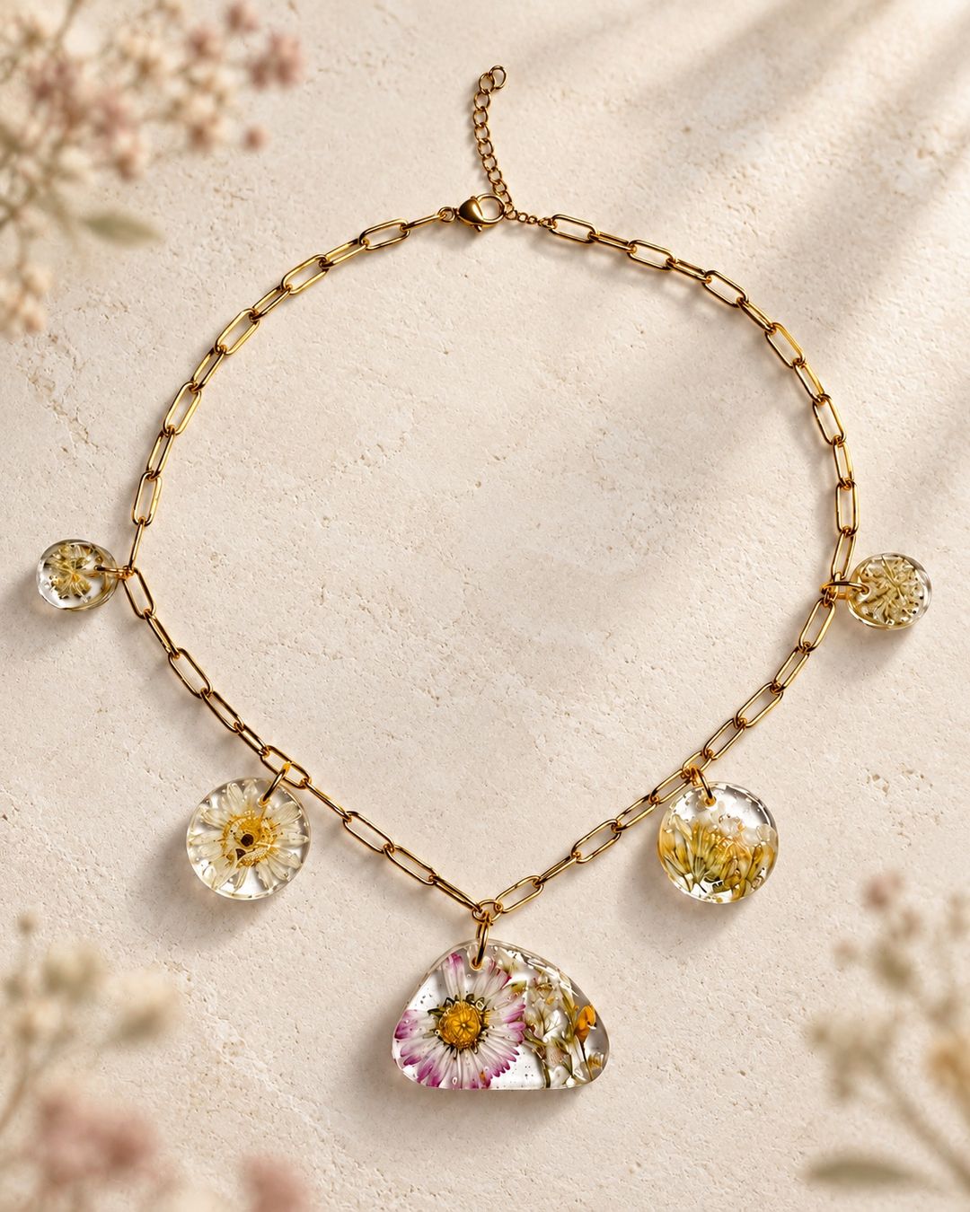 Colliers: Collier fleurs de Suisse – Neuf (Voir description) à St-Saphorin-Morges par chl_s5rr
