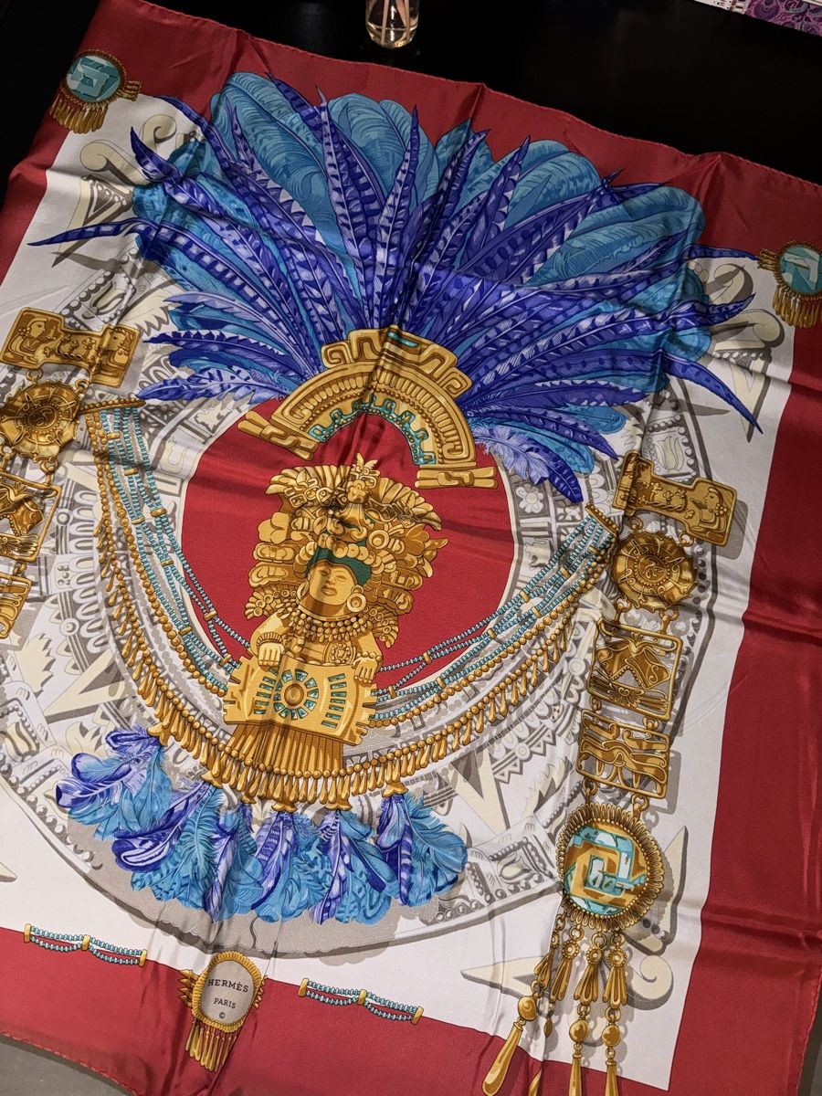 Hermès Foulards, Tücher & Schals: Carré Hermès 90 – Neu und originalverpackt aus Lausanne von reb_87rc