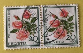 Nr.J 282 Paar mit VollStempel