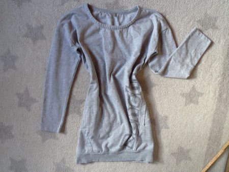 stylischer BENCH Damen Long Hoodie / Pullover 32/34