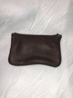 Schlüsseletui 11x7 cm Kleine Geldbörse / Portemonnaie Braun