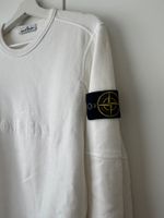 Stone Island Pullover, Weiss, Top Zustand, Grösse S