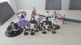 Demon Slayer Figuren Sammlung + Leuchtendes Katana