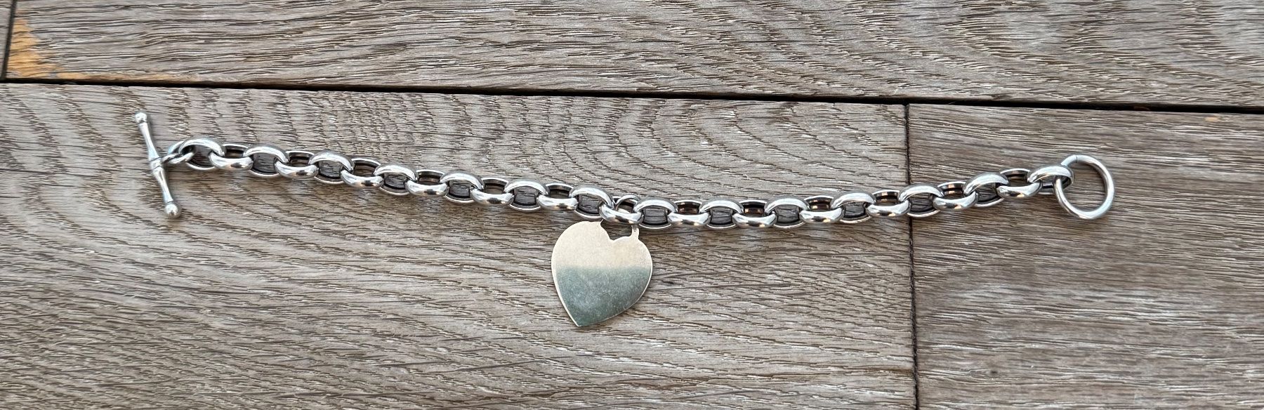 Bracciali & Braccialetti: Armband Silber mit Herz – Usato da Luzern venduto da Mamutpe