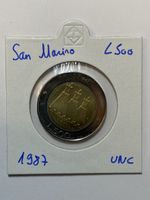 San Marin - 500 lires - 1987 - UNC 