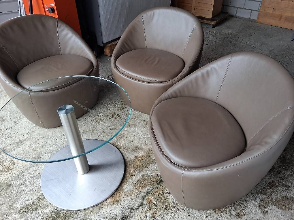 Poltrone: 3 Sessel  modernes Design – Usato da Schachen LU venduto da Brocki6105Schachen