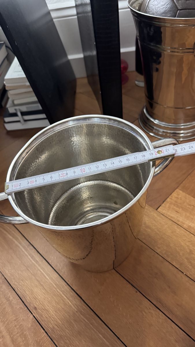 Altro: WMF Champagnerkühler – versilbert, Vintage-Design – Usato da Bern venduto da moritz.1st 4