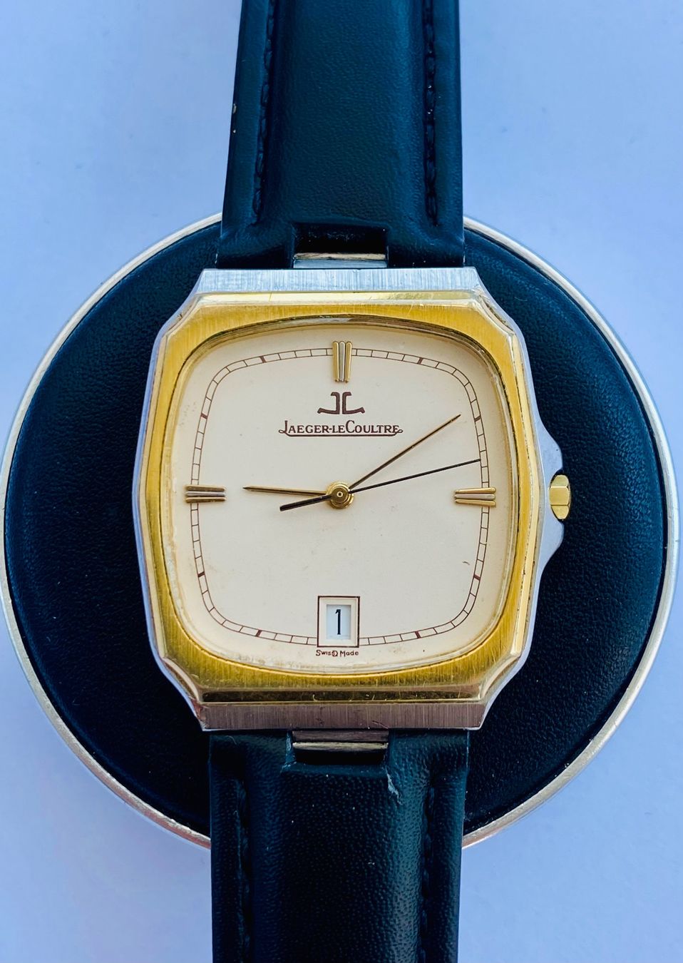 Jaeger-Lecoultre Orologi: Jaeger-LeCoultre tank ref. 015.022.6 - NOS condition – Usato da Küsnacht ZH venduto da CultHour 2
