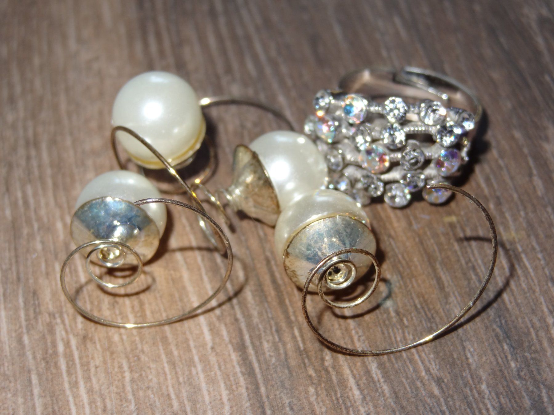 Altri gioielli: Bague & boucles d'oreilles perles - Set chic! – Usato da Satigny venduto da salvatore73 5