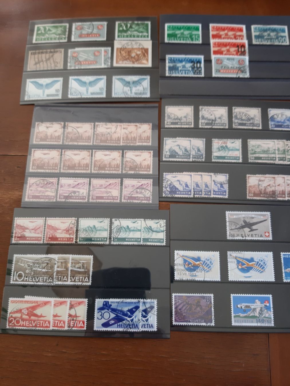 Alle Briefmarken: Timbres-poste – Gebraucht aus Aigle von Calcicole
