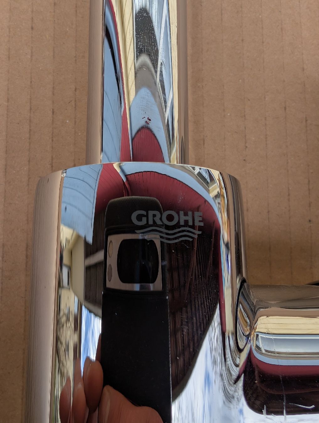 Grohe Rubinetteria: Grohe Küchenarmatur mit Ausziehbrause – Nuovo (secondo la descrizione) da Wallisellen venduto da Sladjko97 3