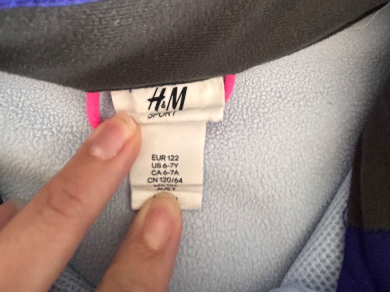 H&M Giacche & Cappotti: Softshell bleu H&M 122 – Usato da Bellmund venduto da Celnog 1