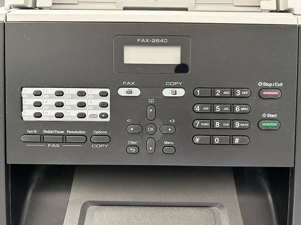 Faxgeräte: Fax-Gerät - Brother - 2840 – Gebraucht aus Scheuren von tan_w6cx 3