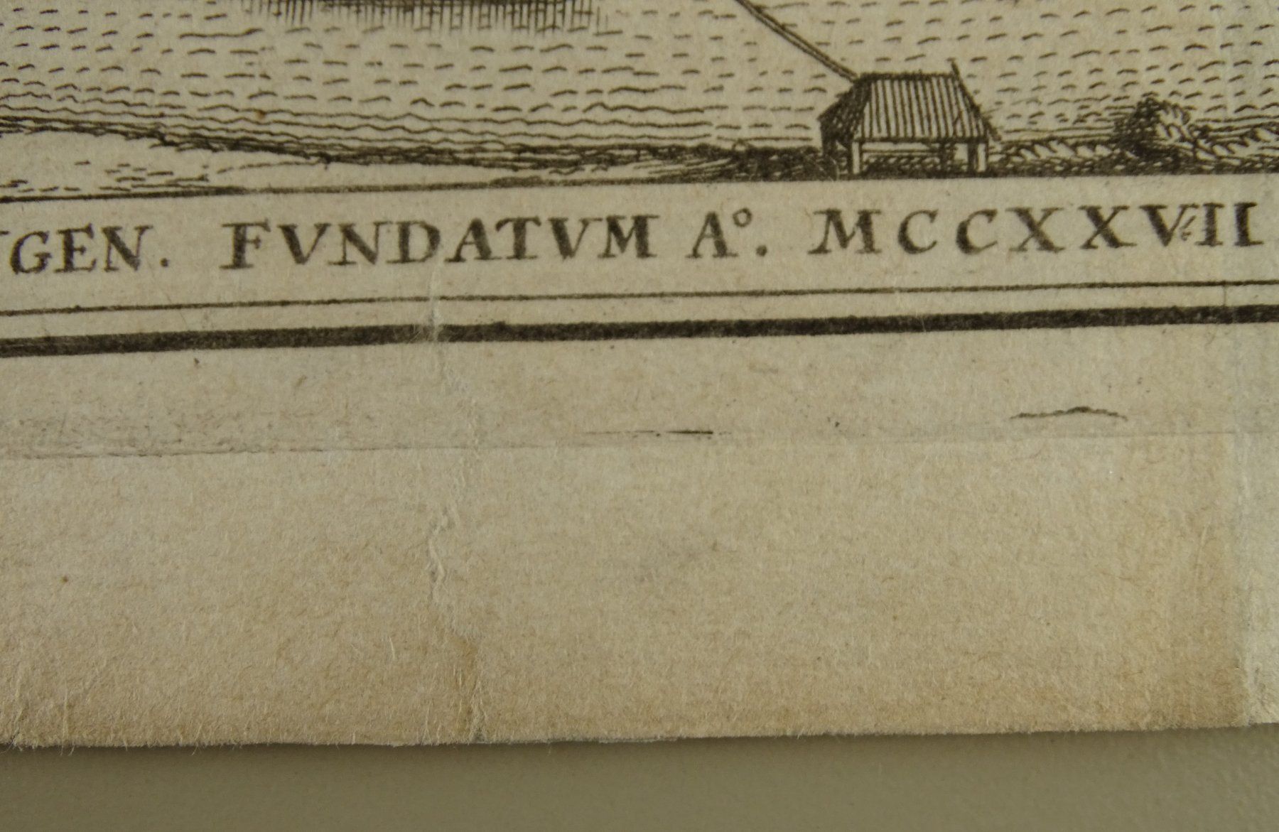 Incisioni: WETTINGEN, KUPFERSTICH 1654 – Usato da Grüningen venduto da Kartensammler 5