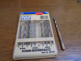 Kombi-Bohrersatz, 9 teilig, vielseitig - Jetzt bieten!