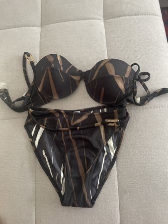 MARE Bikini Gr. 36 Schwarz/Braun, neu mit Etikett!