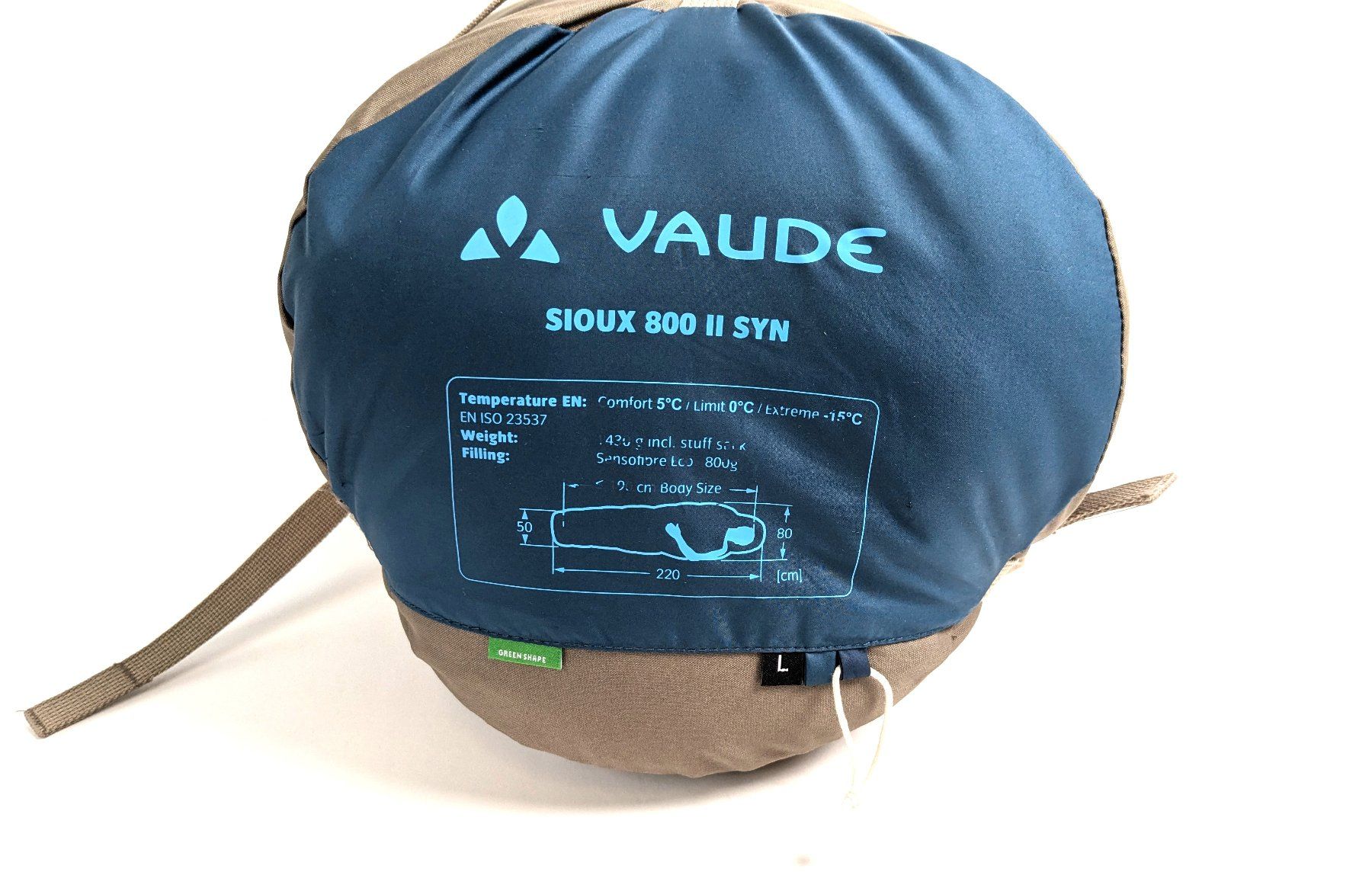 Vaude Sacchi a pelo: VAUDE SIOUX 800 II SYN Schlafsack – Nuovo (secondo la descrizione) da Dintikon venduto da Restwert_Dintikon 2