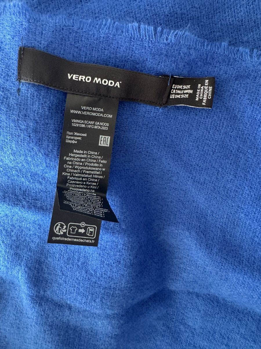 Foulards, Tücher & Schals: Langer blauer schal – Neu (gemäss Beschreibung) aus Sierre von jen_w8vt 1