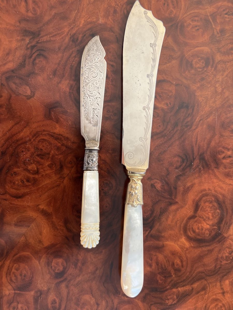 Besteck: Messer Set antik, Schweiz – Gebraucht aus Emmenbruecke von Amstadc 1