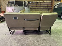 Original VW Bus Mittlere Sitzbank (2/3 & 1/3 Klappsitz)