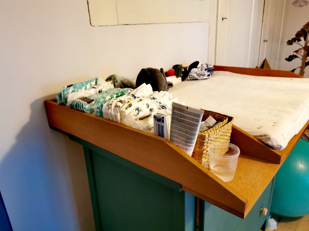 Wickeltisch Aufsatz für Hemnes Kommode Kaufen auf Ricardo