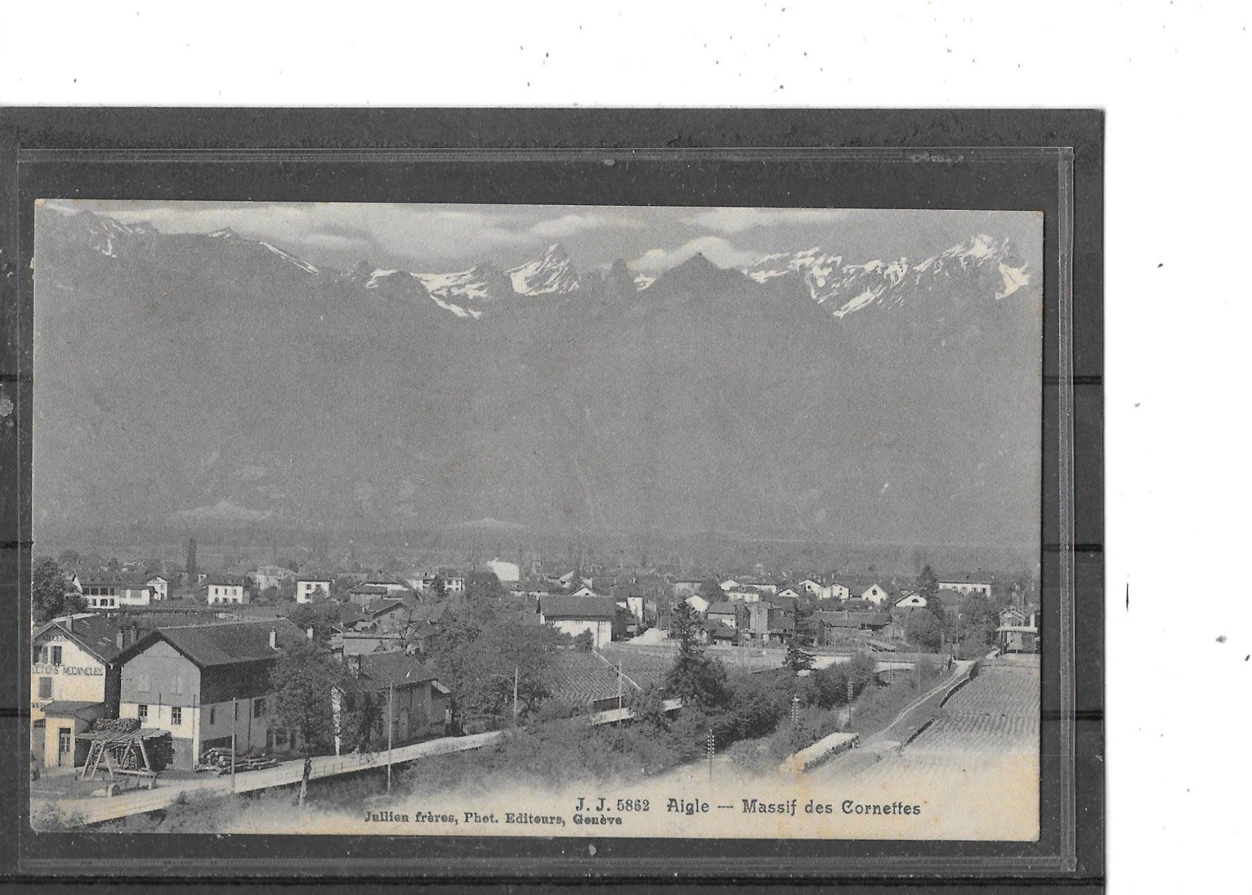Cartoline postali: VD Aigle 1912 – Usato da Schocherswil venduto da Wilare