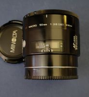 Minolta AF Macro 50mm 1:2.8 mit Sony/Minolta A-Mount