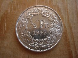 (P2) 1/2 Franken 1943 STGL