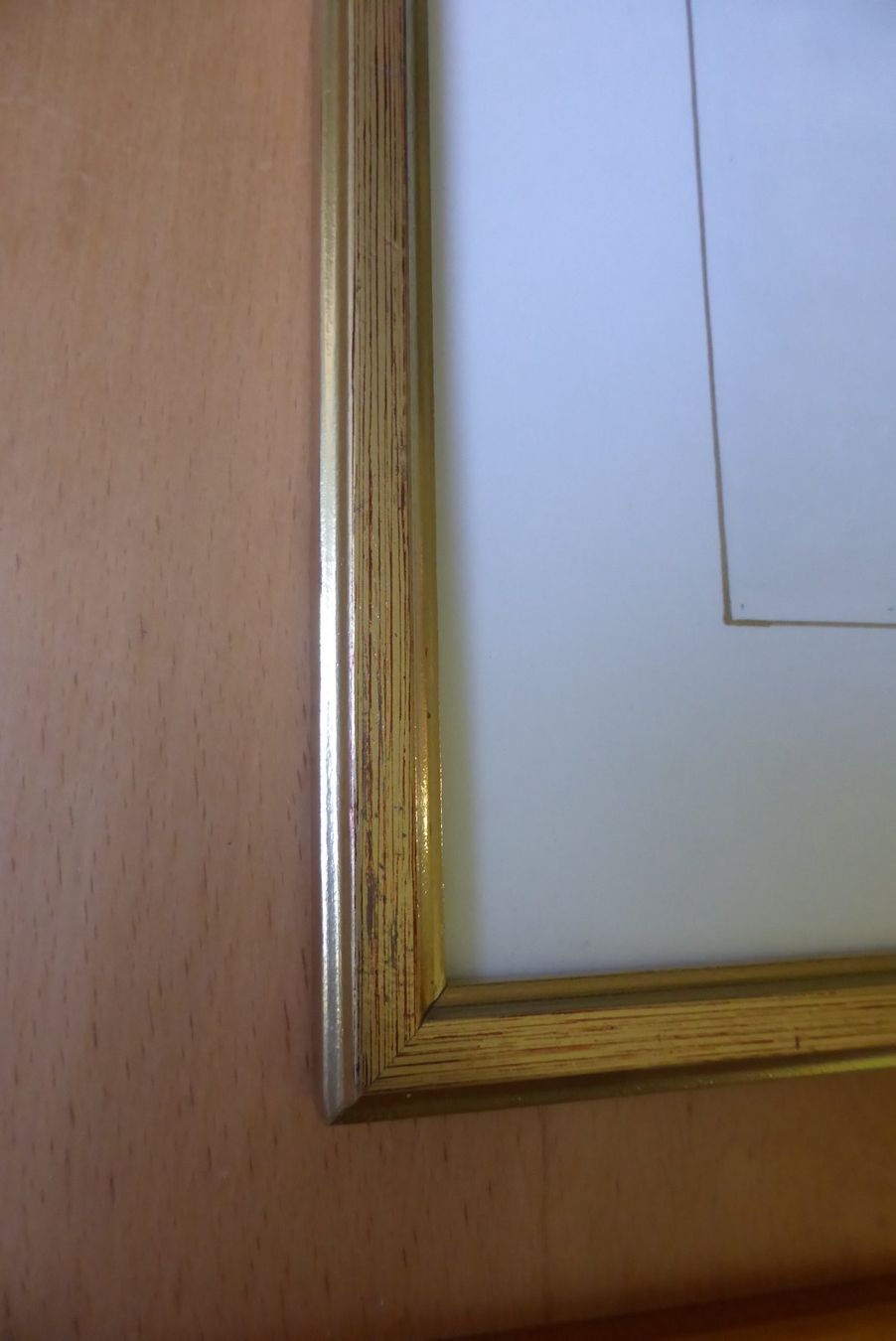 Bilderrahmen: Bilderrahmen - Goldrahmen 32 x 42 cm – Neu (gemäss Beschreibung) aus Brunnadern von vapiano 2