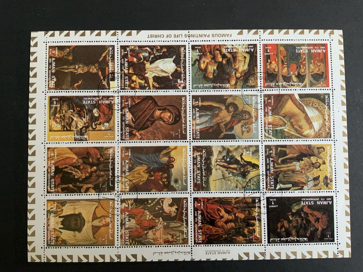 Alle Briefmarken: Gemälde Briefmarken – Gebraucht aus Binningen von chr_cr5n