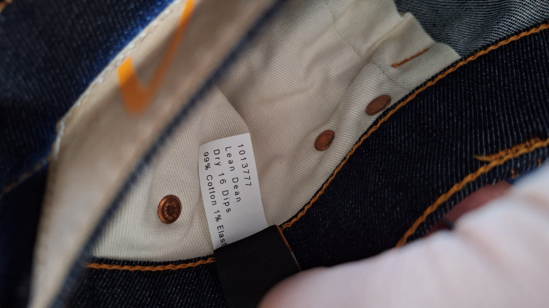 Nudie Jeans: Nudie Jeans Lean Dean (32x32) – Nuovo (secondo la descrizione) da Zürich venduto da andyscorner 2